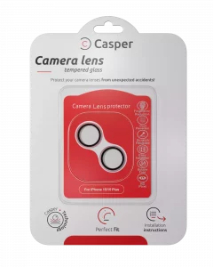 Casper Camera Lens Protector For iPhone 15 / 15 Plus (Pink) (Clear)