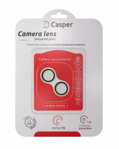 Casper Camera Lens Protector For iPhone 15 / 15 Plus (Green) (Clear)