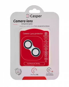 Casper Camera Lens Protector For iPhone 16 / 16 Plus (Teal) (Clear)