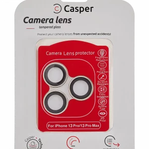 Casper Camera Lens Protector For iPhone 13 Pro / 13 Pro Max (Gold) (Clear)
