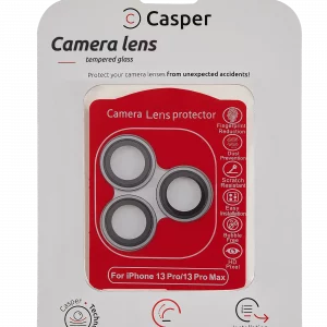 Casper Camera Lens Protector For iPhone 13 Pro / 13 Pro Max (Gray) (Clear)