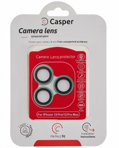 Casper Camera Lens Protector For iPhone 13 Pro / 13 Pro Max (Alpine Green) (Clear)
