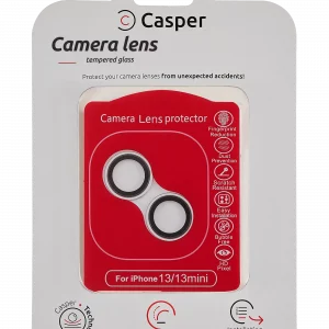 Casper Camera Lens Protector For iPhone 13 / 13 Mini (Silver) (Clear)
