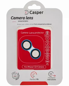 Casper Camera Lens Protector For iPhone 13 / 13 Mini (Blue) (Clear)