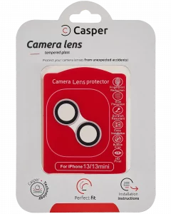 Casper Camera Lens Protector For iPhone 13 / 13 Mini (Pink) (Clear)