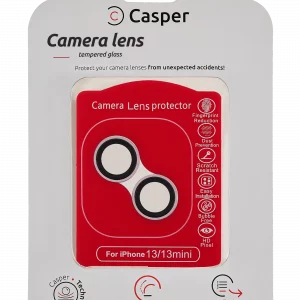 Casper Camera Lens Protector For iPhone 13 / 13 Mini (Pink) (Clear)