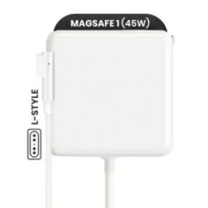 45W MagSafe 1 Power Adapter With Cable (L-Style) For MacBook (OEM Grade A/B) (Bulk Packaging)