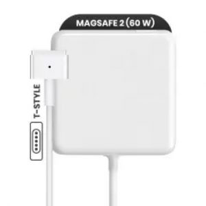 60W MagSafe 2 Power Adapter With Cable (T-Style) For MacBook (OEM Grade New) (Bulk Packaging)
