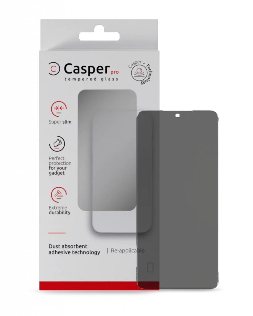 Casper Pro Tempered Glass For Samsung Galaxy S24 / S25 (Retail Pack) (Privacy)
