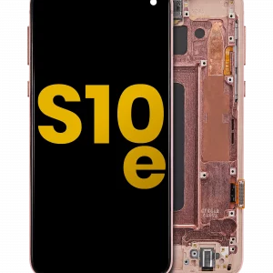OLED Assembly With Frame For Samsung Galaxy S10E (Refurbished) (Flamingo Pink)