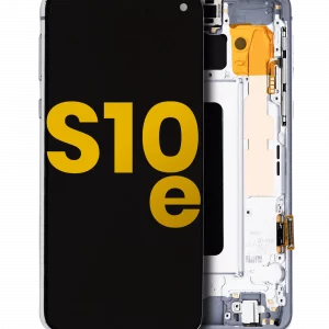 OLED Assembly With Frame For Samsung Galaxy S10E (Refurbished) (Prism White)