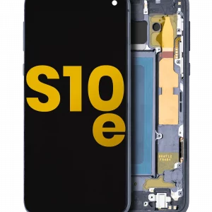 OLED Assembly With Frame For Samsung Galaxy S10E (Refurbished) (Prism Black)