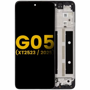 LCD Assembly With Frame For Motorola Moto G05 (XT2523 /2025) (Refurbished) (All Colors)