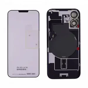 Back Glass w/ MagSafe Magnet & NFC & Flashlight Flex For iPhone 16 (Genuine OEM) (Pink)