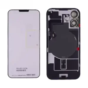 Back Glass w/ MagSafe Magnet & NFC & Flashlight Flex For iPhone 16 (Genuine OEM) (White)