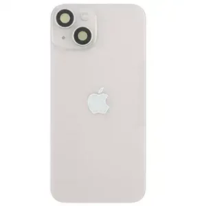 Back Glass with MagSafe Magnet & NFC & Flashlight Flex For iPhone 14 Plus (Genuine OEM) (Starlight)