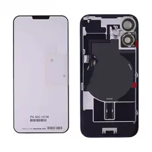Back Glass w/ MagSafe Magnet & NFC & Flashlight Flex For iPhone 16 (Genuine OEM) (UK / EU Version) (Ultramarine)