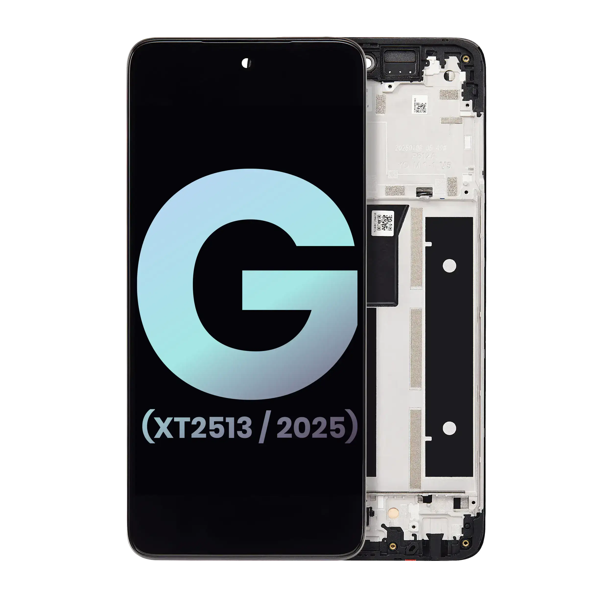 LCD Assembly With Frame For Motorola Moto G 5G (XT2513 / 2025) (Genuine OEM) (All Colors)