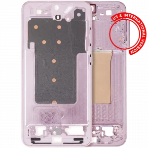 Mid-Frame Housing For Samsung Galaxy S25 Plus 5G (US & International Version) (Pink Gold)