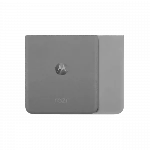 Back Cover Glass For Motorola Razr / Razr 50 (XT2453 / 2024) (Genuine OEM) (Koala Grey)
