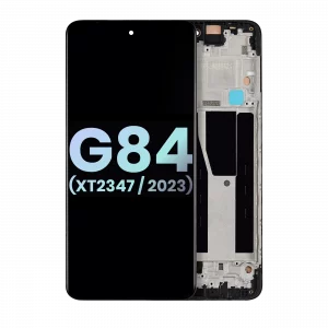 OLED Assembly With Frame For Motorola Moto G84 (XT2347 / 2023) (Genuine OEM) (All Colors)