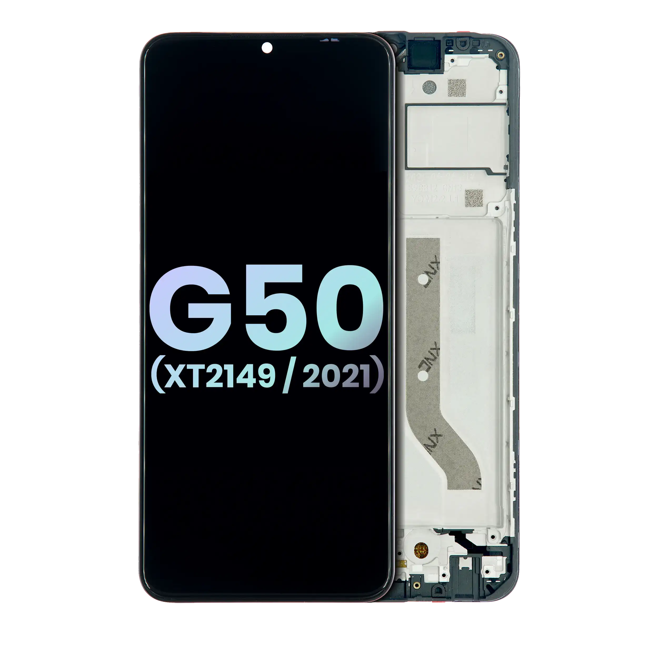 LCD Assembly With Frame For Motorola Moto G50 5G (XT2149 / 2021) (Genuine OEM) (All Colors)