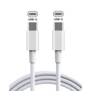 Apple 240W USB-C to USB-C Braided Charging Cable For MacBook Pro / MacBook Air / iPad Pro (2m, 6.6ft) (OEM Grade A, Bulk Packaging)