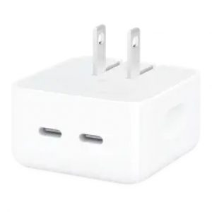 Apple 35W USB-C Wall Adapter For iPhone / iPad / Watch / iPad / MacBook (OEM Grade A, Bulk Packaging)