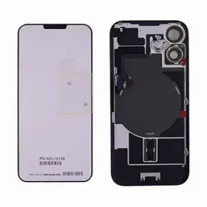 Back Glass w/ MagSafe Magnet & NFC & Flashlight Flex For iPhone 16 Plus (Genuine OEM) (Pink)