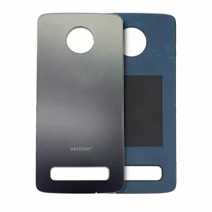 Back cover Glass For Motorola Moto Z4 (XT1980-3 / 2019) (Verizon) (Genuine OEM) (Gray)