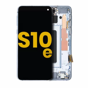 OLED Assembly With Frame For Samsung Galaxy S10E (Refurbished) (Prism Blue)