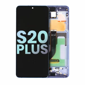 OLED Assembly With Frame For Samsung Galaxy S20 Plus 5G (Service Pack) (Purple)