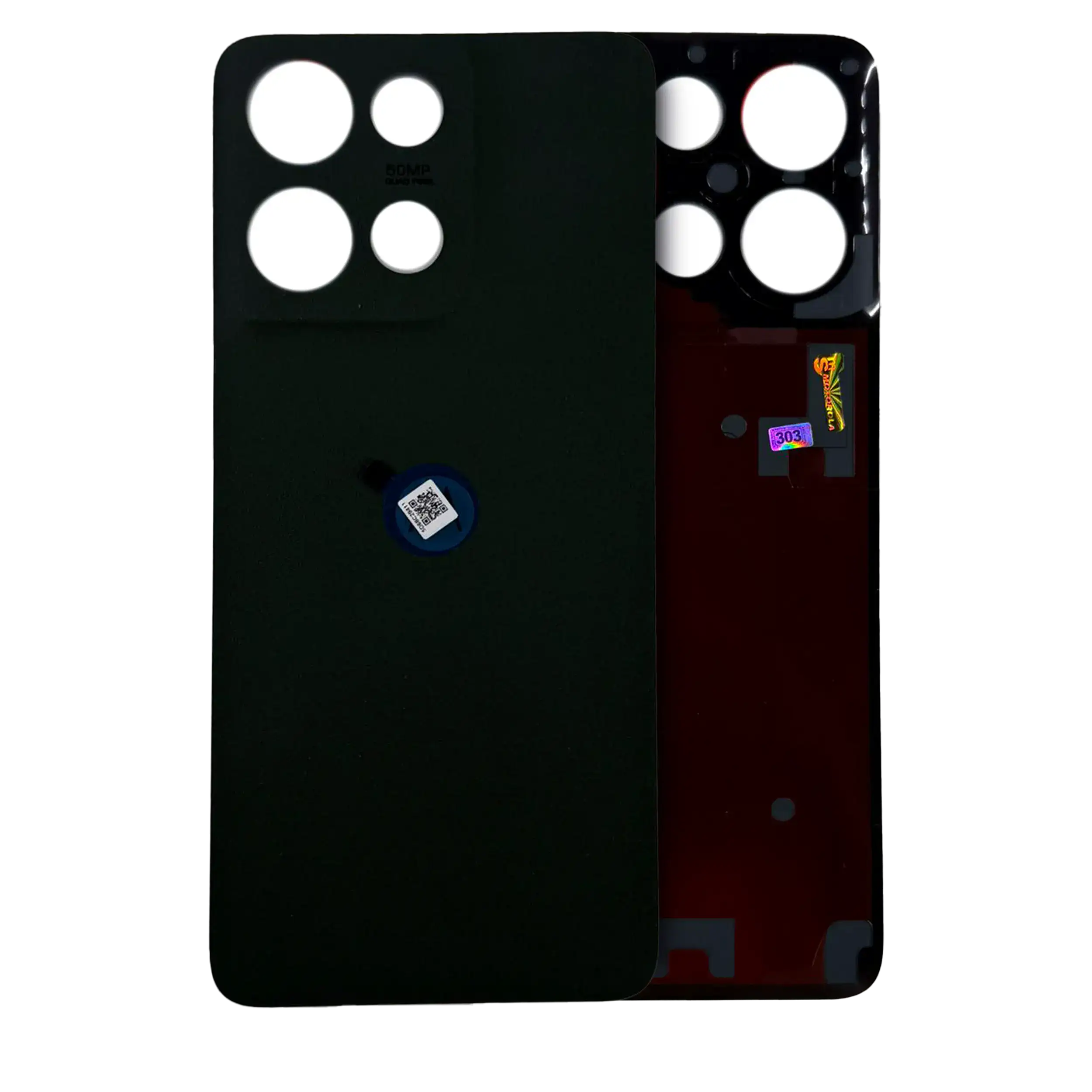 Back Cover Glass For Motorola Moto G 5G (XT2513 / 2025) (Genuine OEM) (Forest Gray)