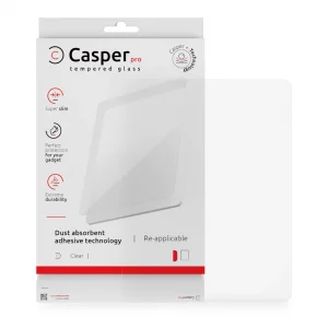Casper Pro Tempered Glass For iPad Pro 11 "5th Gen (2024) (Retail Pack) (Clear)