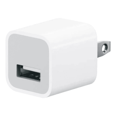 Apple 5W USB-A Wall Adapter For iPhone / iPad / Watch / iPod (OEM Brand New, Bulk Packaging) (50 PACK)