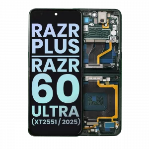 Main OLED Assembly For Motorola Razr Plus / Razr 60 Ultra (XT2551 / 2025) (Genuine OEM) (Scarab) 