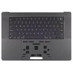Top Case with Battery and Keyboard (ANSI US) For MacBook Pro 16" A3403 (2024) (Genuine OEM) (Space Black)