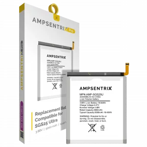 Replacement Battery For Samsung Galaxy S25 Ultra (AmpSentrix Pro)