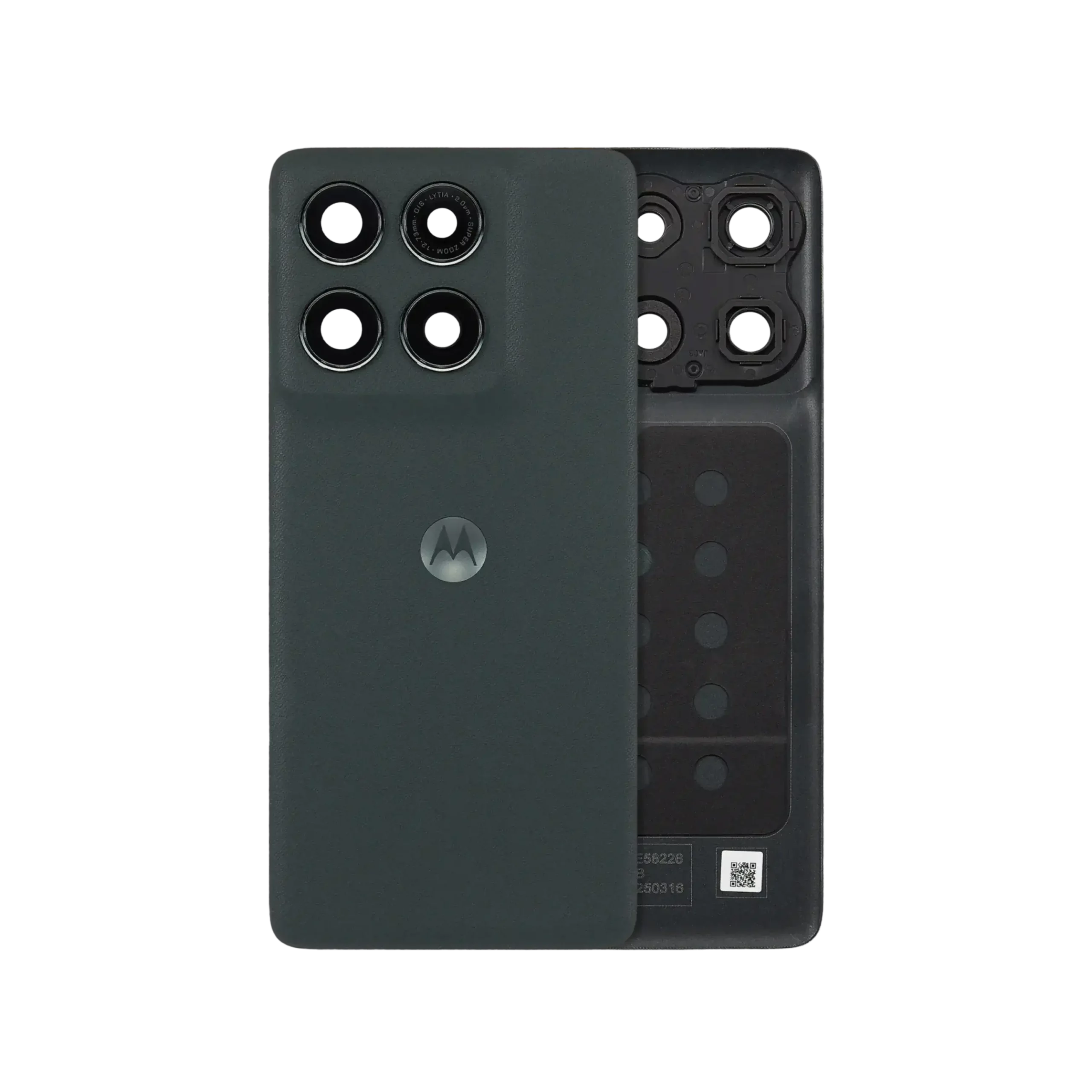 Back Cover Glass With Camera Lens For Motorola Moto Edge (XT2519 / 2025) (Genuine OEM) (Deep Forest)