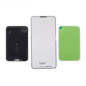 Back Glass w/ MagSafe Magnet & NFC & Flashlight Flex For iPhone 17 Pro Max (Genuine OEM) (Silver)