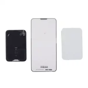 Back Glass w/ MagSafe Magnet & NFC & Flashlight Flex For iPhone 17 Pro (Genuine OEM) (Silver)