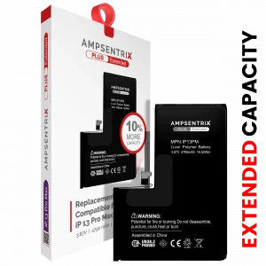 Replacement Battery For iPhone 13 Pro Max (AmpSentrix Plus Extended)