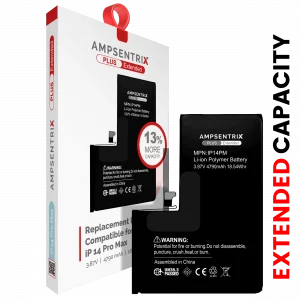 Replacement Battery For iPhone 14 Pro Max (AmpSentrix Plus Extended)