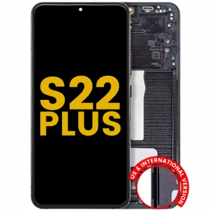 OLED Assembly With Frame For Samsung Galaxy S22 Plus 5G (US & International Version) (Refurbished) (Phantom Black)