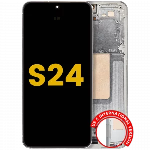 OLED Assembly With Frame For Samsung Galaxy S24 5G (US & International Version) (Refurbished) (Jade Green)