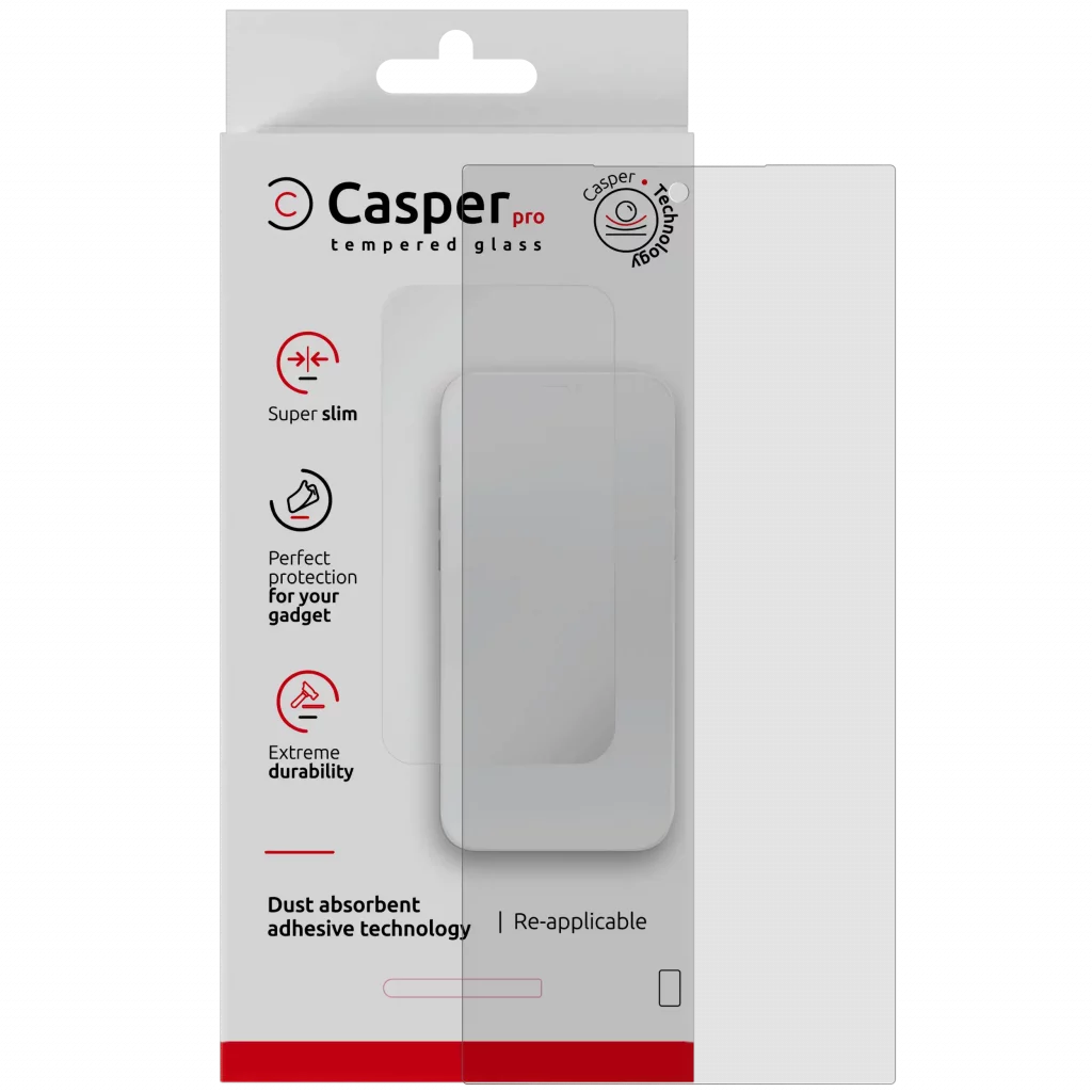 Casper Pro Tempered Glass For Samsung Galaxy S24 Ultra 5G (Retail Pack) (Clear)