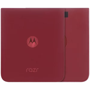 Back Cover Glass For Motorola Razr Plus / Razr 60 Ultra (XT2551 / 2025) (Genuine OEM) (Rio Red) 