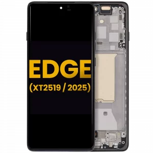 OLED Assembly With Frame For Motorola Moto Edge(XT2519 / 2025) (Refurbished) (Deep Forest)
