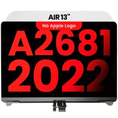 Complete LCD Screen Assembly For MacBook Air 13" (A2681 / Mid 2022) (Aftermarket Plus) (Starlight)