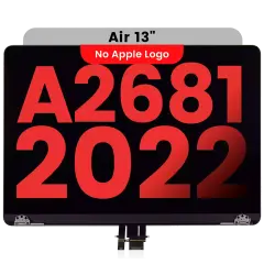 Complete LCD Screen Assembly For MacBook Air 13" (A2681 / Mid 2022) (Aftermarket Plus) (Space Gray)